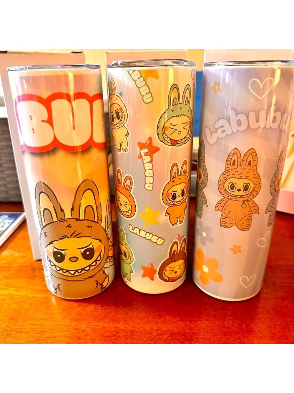 Labubu tumblers! Various designs